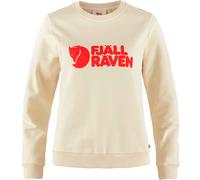 Fjall Raven - Sudaderas - Fjällräven Logo Sweater W Chalk White-Flame Orange para Mujer - Talla XS - Blanco Blanco XS