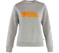 Fjall Raven - Sudaderas - Fjällräven Logo Sweater W Grey Melange para Mujer de Algodón - Talla S - Gris Gris S