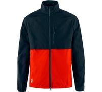 Fjallraven 12500138-555-214 HC Hybrid Wind Jacket M Jacket Hombre Dark Navy-Flame Orange Tamaño S
