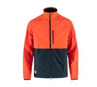 Fjallraven 12500138-555-214 HC Hybrid Wind Jacket M Jacket Hombre Dark Navy-Flame Orange Tamaño XL