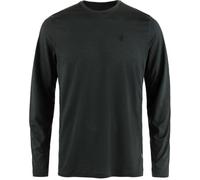 FJALLRAVEN 12600214-550 Abisko Day Hike LS M Sweatshirt Hombre Black Tamaño XS