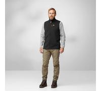 FJALLRAVEN 12600244-550 Övik Lite Fleece Vest M Sports vest Hombre Black Tamaño XS