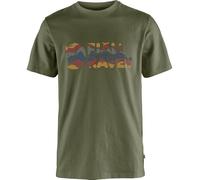 FJALLRAVEN 12600268-625 Multicolor Logo T-Shirt M T-Shirt Hombre Laurel Green Tamaño M