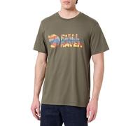 FJALLRAVEN 12600268-625 Multicolor Logo T-Shirt M T-Shirt Hombre Laurel Green Tamaño M