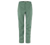 FJALLRAVEN Abisko Hike Trousers W - Mujer - Verde - talla 42/R- modelo 2026
