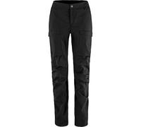Pantalones de mujer Fjällräven Abisko Hybrid Trail Trousers W Talla: S / Color: negro
