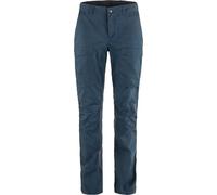 FJALLRAVEN 14200142-560 Abisko Hybrid Trail Trousers W Pants Mujer Navy Tamaño 42/L