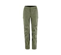 FJALLRAVEN 14200142-625 Abisko Hybrid Trail Trousers W Pants Mujer Laurel Green Tamaño 40/S