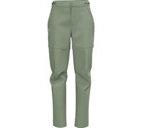 Fjallraven 14200169-614 Abisko Hike Zip-Off TRS W Pants Mujer Patina Green Tamaño 36/R
