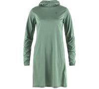 FJALLRAVEN 14300012-614 Abisko Sun-Hoodie Dress W Sweatshirt Mujer Patina Green Tamaño XXS