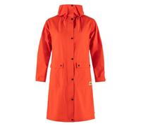 Fjallraven 14500131-214 Vardag Rain Parka W Jacket Mujer Flame Orange Tamaño XS