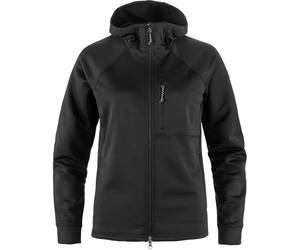 FJALLRAVEN 14600184-550 Abisko Grid Fleece Hoodie W Sweatshirt Mujer Black Tamaño M