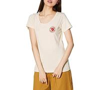 FJALLRAVEN 1960 Logo T-Shirt W Camiseta, Mujer, Chalk White, 2XS