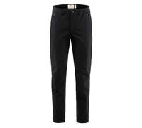 FJALLRAVEN Abisko Winter Stretch Trousers M - Hombre - Negro - talla 46/R- modelo 2025