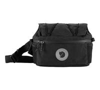 FJALLRAVEN 23200315-550 Hoja Expandable Hip Pack Sports Pouch Unisex Black Tamaño OneSize