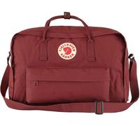 Fjällräven Kånken Bolsa de fin de semana rojo oscuro, algodón, 30 x 45 x 20cm
