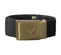 Fjallraven 77314 Kids Canvas Brass Belt Belt Unisex-Child Dark Grey One Size