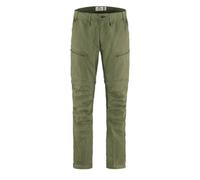 Fjallraven 81535R-620-625 Abisko Lite Trekking Zip-Off M Reg Pants Hombre Green-Laurel Green Tamaño 44