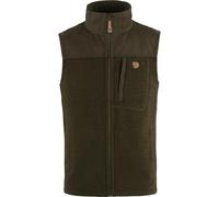 FJALLRAVEN 81727-633 Buck Fleece Vest M Sports vest Hombre Dark Olive Tamaño XXXL