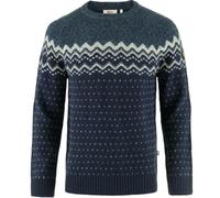 FJALLRAVEN 81829-555-570 Övik Knit Sweater M Sweatshirt Hombre Dark Navy-Mountain Blue Tamaño XS