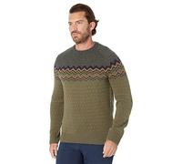 Fjallraven 81829-625-662 Övik Knit Sweater M/Övik Knit Sweater M Sweatshirt Hombre Laurel Green-Deep Forest Tamaño L