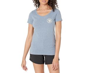 Fjallraven 83513-534-999 1960 Logo T-Shirt W T-Shirt Mujer Indigo Blue-Melange Tamaño L