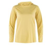 Fjallraven 84108-133 Abisko Sun-Hoodie W Sweatshirt Mujer Mais Yellow Tamaño M
