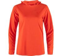 Fjallraven 84108-214 Abisko Sun-Hoodie W Sweatshirt Mujer Flame Orange Tamaño M