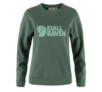 Fjallraven 84143-679-674 Logo Sweater W Sweatshirt Mujer Deep Patina-Misty Green Tamaño XXS