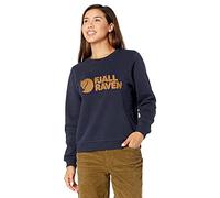 Fjallraven 84143 Logo Sweater W Sweatshirt Womens Dark Navy L