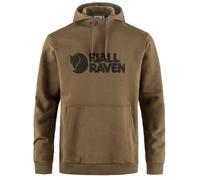 FJALLRAVEN 84144-265 Logo Hoodie M Sweatshirt Hombre Wood Brown Tamaño M