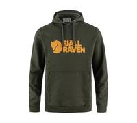 FJALLRAVEN 84144-662 Logo Hoodie M Sweatshirt Hombre Deep Forest Tamaño M