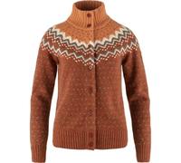 Fjallraven 84148-215-242 Övik Knit Cardigan W Sweatshirt Mujer Autumn Leaf-Desert Brown Tamaño S