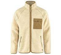 Fjallraven 84158-113 Vardag Pile Fleece M Sweatshirt Hombre Chalk White Tamaño S