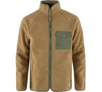 FJALLRAVEN 84158-232-625 Vardag Pile Fleece M Sweatshirt Hombre Buckwheat Brown-Laurel Green Tamaño XS