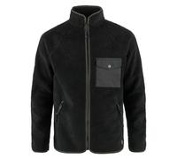 Fjallraven 84158-550-030 Vardag Pile Fleece M Sweatshirt Hombre Black-Dark Grey Tamaño L