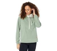 Fjallraven 84785-516-113 Vardag Lite Fleece W Sweatshirt Mujer Sage Green-Chalk White Tamaño L