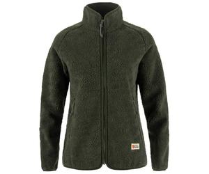 FJALLRAVEN 84789-662 Vardag Pile Fleece W Sweatshirt Mujer Deep Forest Tamaño S