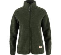 FJALLRAVEN 84789-662 Vardag Pile Fleece W Sweatshirt Mujer Deep Forest Tamaño XL