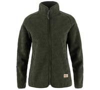 FJALLRAVEN 84789-662 Vardag Pile Fleece W Sweatshirt Mujer Deep Forest Tamaño XS