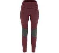 Fjallraven 84790-357-048 Abisko Värm Trekking Tights W/Abisko Warm Trekking Tights W Pants Mujer Port-Iron Grey Tamaño L