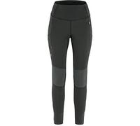 Fjallraven 84790-550-048 Abisko Värm Trekking Tights W/Abisko Warm Trekking Tights W Pants Mujer Black-Iron Grey Tamaño XL