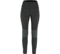 Fjallraven 84790-550-048 Abisko Värm Trekking Tights W Pants Mujer Black-Iron Grey Tamaño XXL
