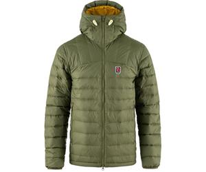 Fjallraven 86121-620-161 Expedition Pack Down Hoodie M Sweatshirt Hombre Green-Mustard Yellow Tamaño M