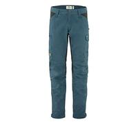 Fjallraven 86550-520-030 Kaipak Trousers M Shorts Hombre Uncle Blue-Dark Grey Tamaño 46/L