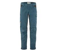 Fjallraven 86550-520-030 Kaipak Trousers M Shorts Hombre Uncle Blue-Dark Grey Tamaño 54/S