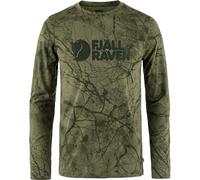 Fjallraven 86673-626 Värmland Wool LS M Sweatshirt Hombre Green Camo Tamaño XXXL