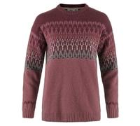 Fjallraven 86992-410-356 Övik Path Knit W/Övik Path Knit W Sweatshirt Mujer Mesa Purple-Dark Garnet Tamaño L