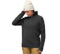 FJALLRAVEN 86993-030 Övik Half Zip Knit W Sweatshirt Mujer Dark Grey Tamaño XL