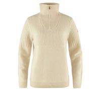 Fjallraven 86993-113 Övik Half Zip Knit W Sweatshirt Mujer Chalk White Tamaño S